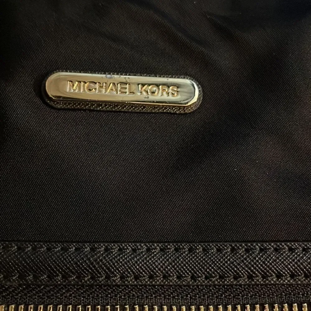 Michael Kors Teal Kempton Nylon Tote - Picture 8 of 10